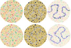 ishihara tracing color blind test