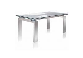 The Nabu Glass Extendable Table For