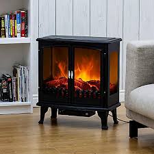 Double Door Electric Stove Fire