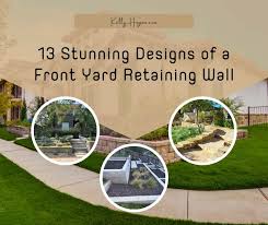 Designs Of A Front Yard Retaining Wall