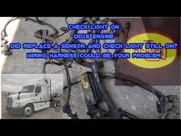 The first 4 or 5 letters / numbers usually provide enough technical information for a car parts supplier to find the right engine related car part for you. Freightliner Cascadia Check Engine Light On Dd13 Dd15 Engine Wiring Harness Might Be Your Problem Youtube