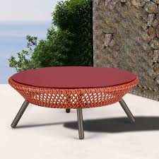 Patio Coffee Table Rattan Round Table