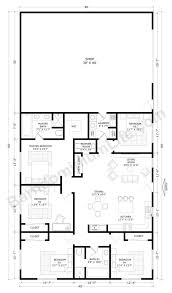 40x80 Barndominium Floor Plans With