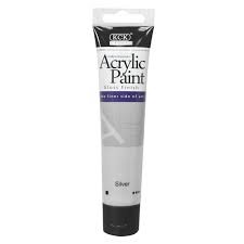 Kck Signature Series Acrylic Paint Silver