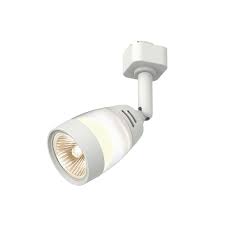 Hampton Bay Frosted Middle Glass 1 Light White Linear Track Lighting Head 804829 The Home Depot