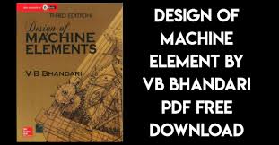 Machine Design By Vb Bhandari Pdf Free Download