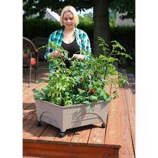 Patio Raised Garden Bed Grow Box Kit