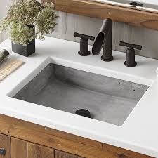 what is an undermount bathroom sink