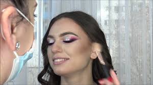 purple arabic eye makeup look tutorial