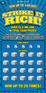 STRIKE IT RICH! (2469) | Wisconsin Lottery