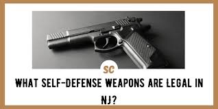 self defense weapons are legal in nj