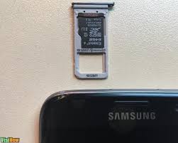 While they may have skipped on android 6.0's adoptable storage, there may not be that big of an. Insert A Microsd Card Into A Samsung Galaxy S7 Edge Visihow