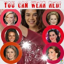 think you can t wear red