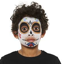 day of the dead face paint snazaroo