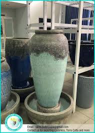 Garden Ceramic Water Fountain Pots