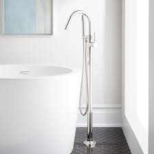 Showers generally fall into three types: Simoni Freestanding Tub Faucet And Hand Shower Tub Faucets Faucets