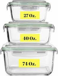 Large Glass Food Storage Containers