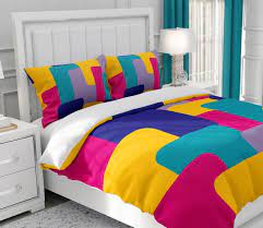 Block 90 Abstract Bedding Comforter Set