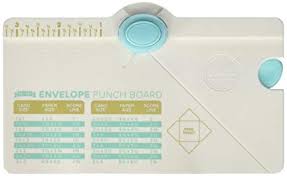 We R Memory Keepers 660541 Mini Envelope Punch Board Amazon