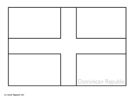 This coloring page belongs to these categories: Coloring Page Flag Dominican Republic Free Printable Coloring Pages Img 6327