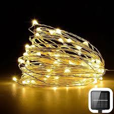 100led Solar Copper Wire String Lights