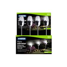 3 pack of lilydale solar powered open