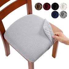 Corn Fleece Fabric Chair Cushion Cover