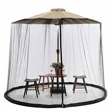 9ft Patio Umbrella Bug Screen W Zipper