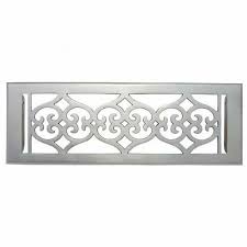 Flower Brass Wall Register With Louver