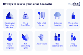 sinus headache relief 10 simple ways