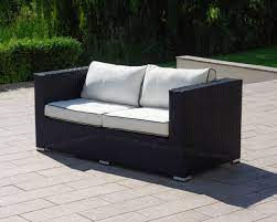ascot outdoor rattan sofa 2 seat