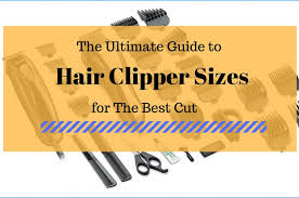 The Ultimate Guide To Hair Clipper Sizes For The Best Cut
