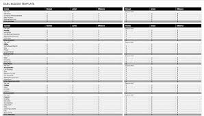 Sample Spreadsheet For Monthly Expenses Excel Templates