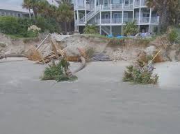King Tides Cause Heavy Beach Erosion At Isle Of Palms
