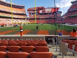 Firstenergy Stadium Section 147 Row 6 Seat 21 Cleveland