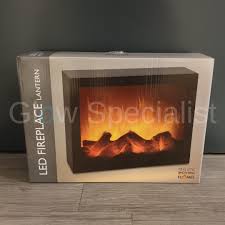 led fireplace 29 x 23 cm glow