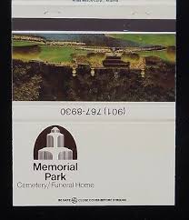 1980s memorial park cemetery funeral