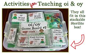 Activities For Teaching Oi Oy Make Take Teach