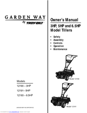 troy bilt garden way 12193 manuals