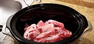 can you put frozen ribs in crockpot