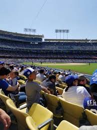 Dodger Stadium Section 46fd Home Of Los Angeles Dodgers