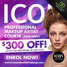 ad design for icon of makeup