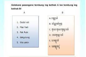 Kunci Jawaban Tantri Basa Jawa Kelas 5 Halaman 134 dan 135, Gladhen 1 dan 2  Pasinaon 3 - Ringtimes Bali gambar png