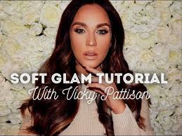soft glam makeup tutorial with vicky
