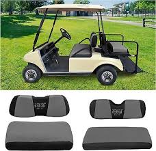 Golf Cart Front Rear Seat Covers For
