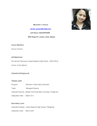 Sample Resume For Nurses With Experience Samples And sample resume format