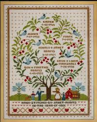 Family Tree Of Life Cross Stitch Cross Stitch Tree Cross