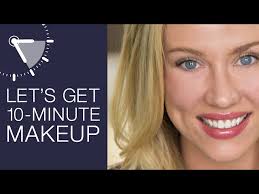 10 minute makeup routine fast simple