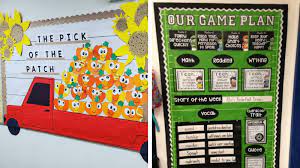 50 fall bulletin boards and doors for
