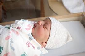 birth story and newborn baby hospital